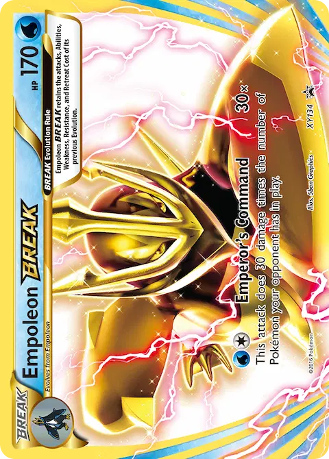 Empoleon BREAK, XY Black Star Promos XY134
