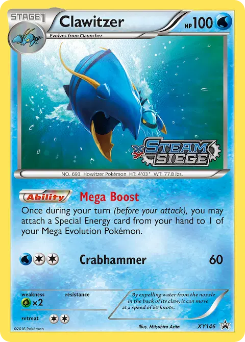 Clawitzer, XY Black Star Promos XY146