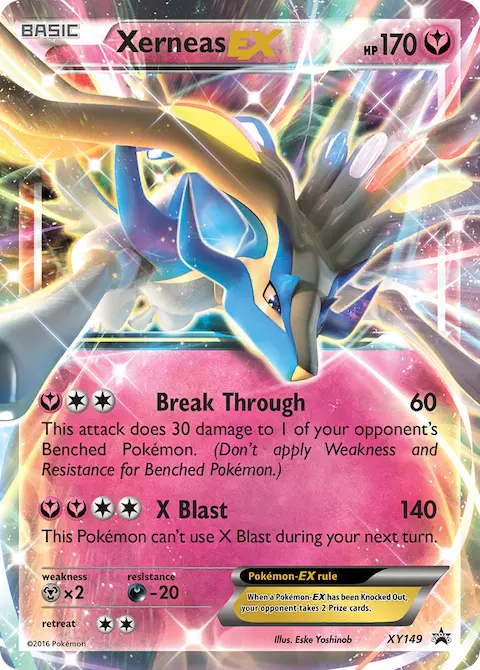Xerneas EX, XY Black Star Promos XY149