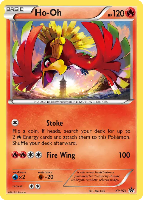 Ho Oh, XY Black Star Promos XY153