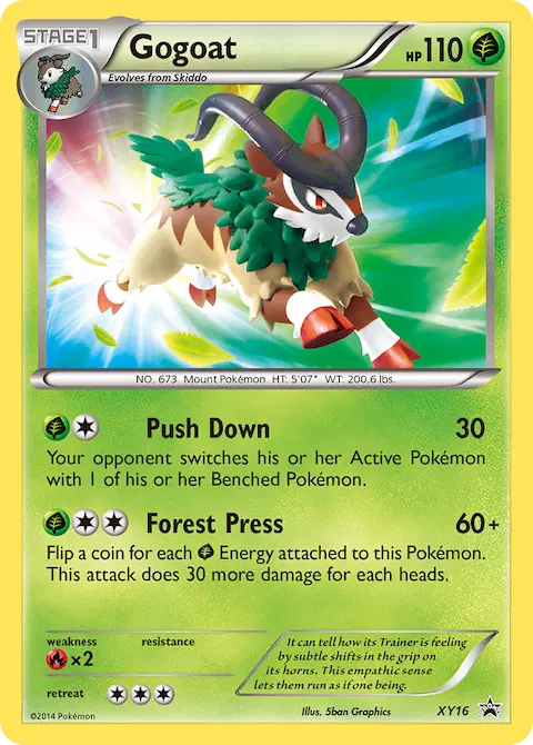 Gogoat, XY Black Star Promos XY16