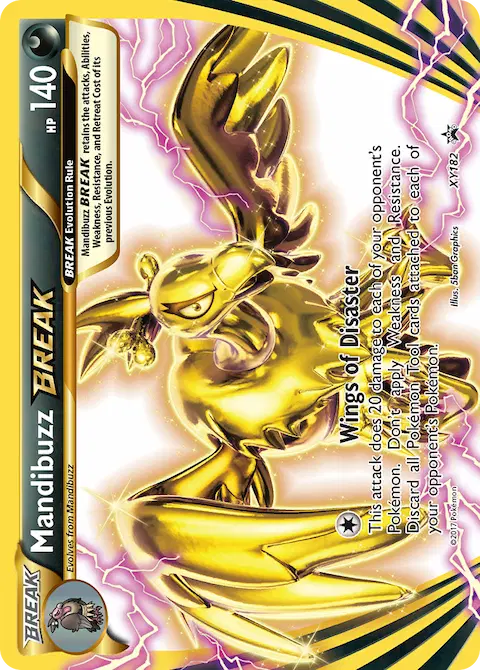 Mandibuzz BREAK, XY Black Star Promos XY182