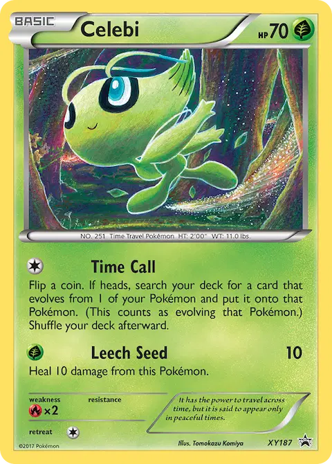 Celebi, XY Black Star Promos XY187