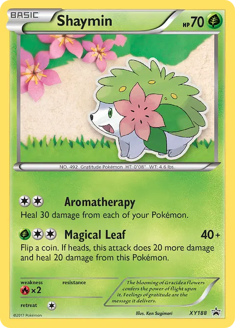 Shaymin, XY Black Star Promos XY188