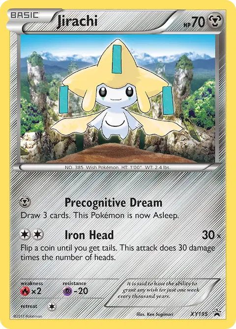 Jirachi, XY Black Star Promos XY195