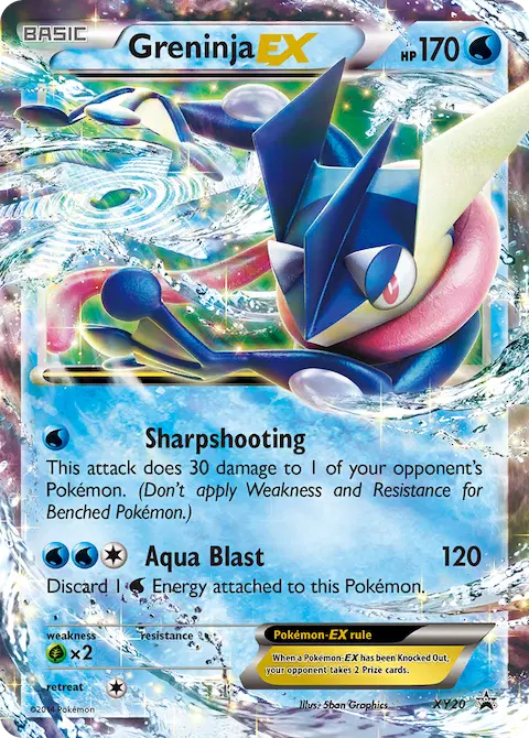 Greninja EX, XY Black Star Promos XY20