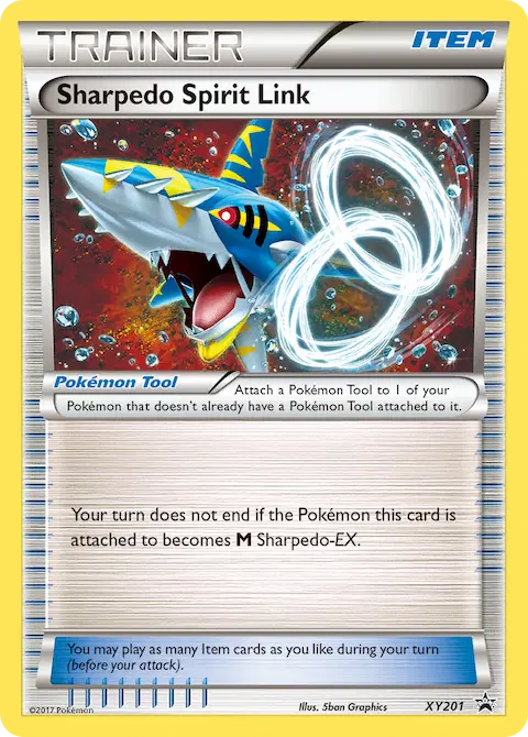 Sharpedo Spirit Link, XY Black Star Promos XY201