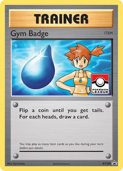 Gym Badge, XY Black Star Promos XY204