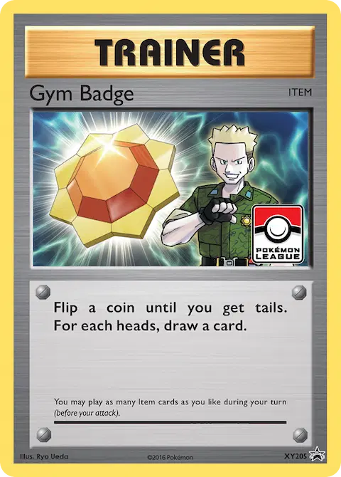 Gym Badge, XY Black Star Promos XY205