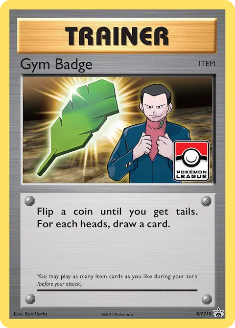 Gym Badge, XY Black Star Promos XY210