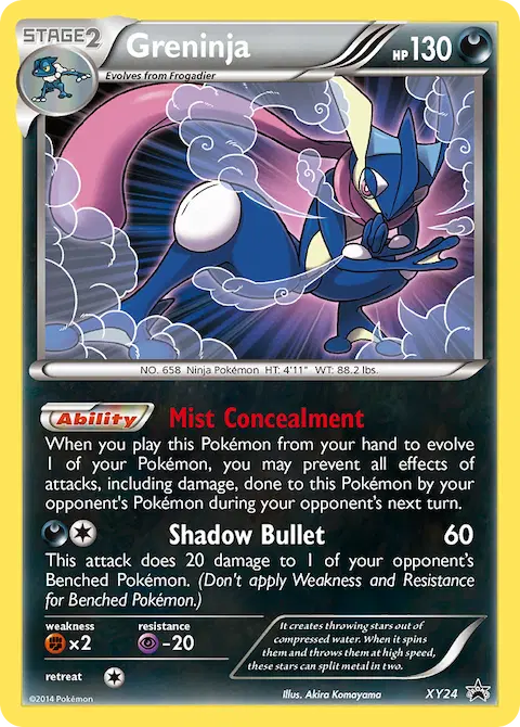 Greninja, XY Black Star Promos XY24