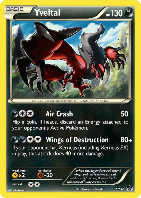 Yveltal, XY Black Star Promos XY32