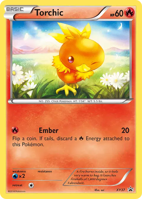 Torchic, XY Black Star Promos XY37