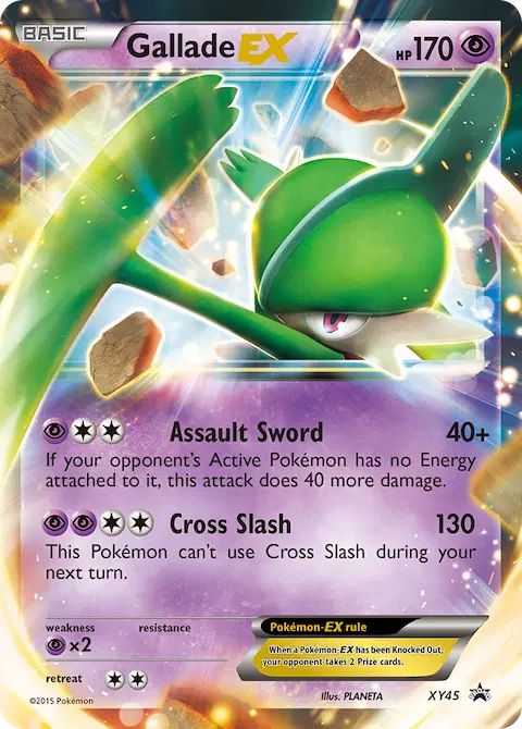 Gallade EX, XY Black Star Promos XY45