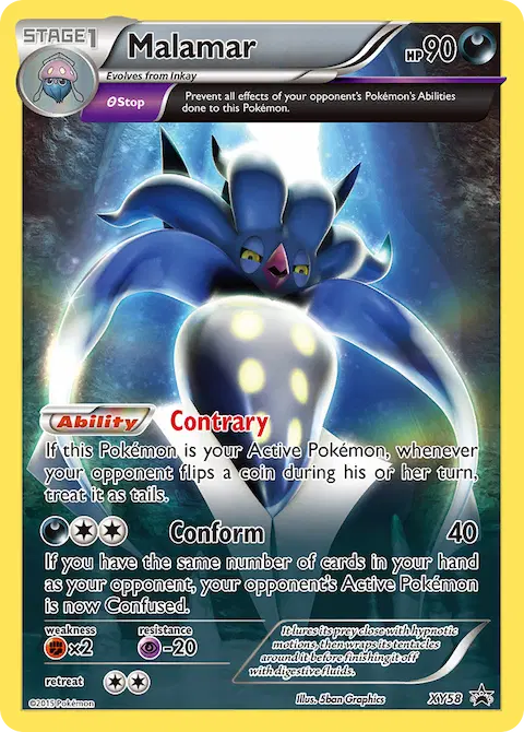 Malamar, XY Black Star Promos XY58