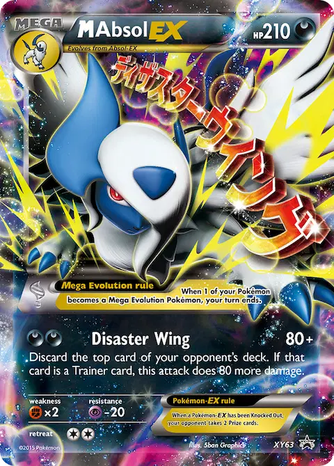 M Absol EX, XY Black Star Promos XY63