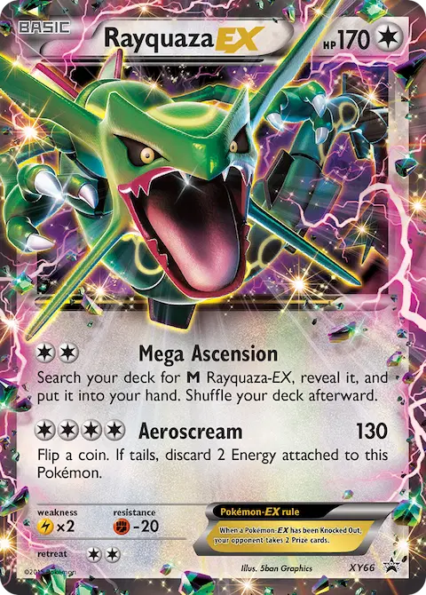 Rayquaza EX, XY Black Star Promos XY66