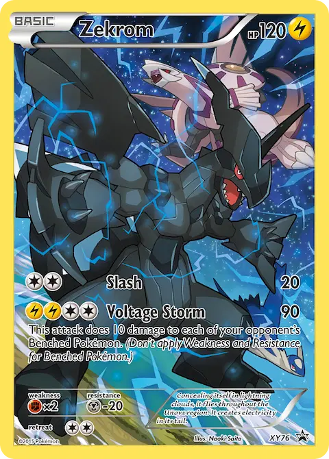 Zekrom, XY Black Star Promos XY76