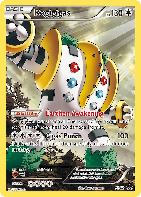 Regigigas, XY Black Star Promos XY82