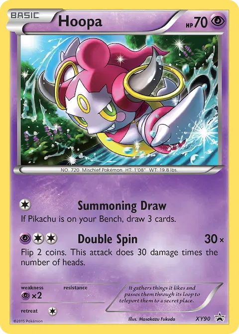Hoopa, XY Black Star Promos XY90