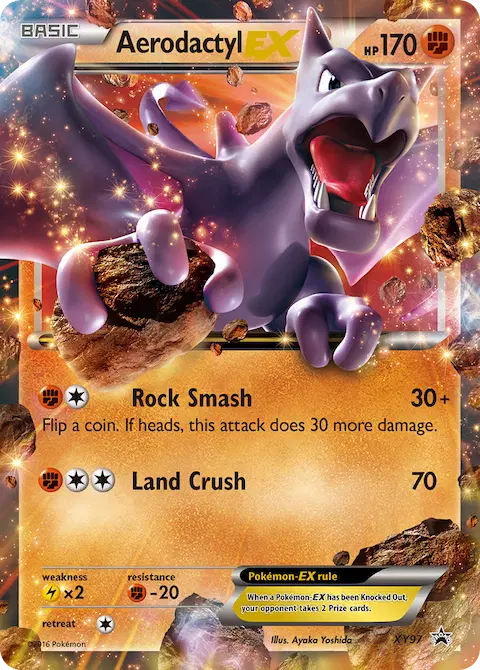 Aerodactyl EX, XY Black Star Promos XY97