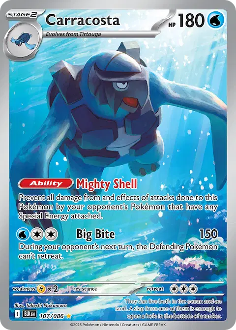 Carracosta, Black Bolt 107/086