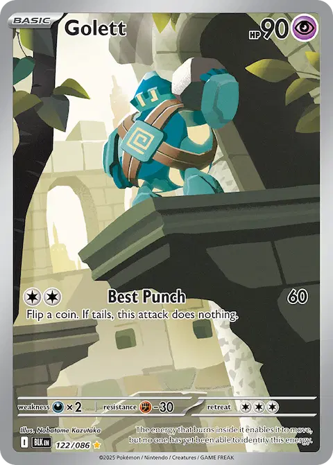 Golett, Black Bolt 122/086