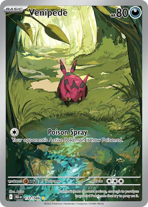Venipede, Black Bolt 132/086