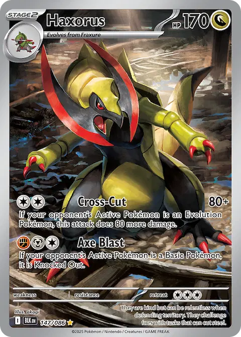 Haxorus, Black Bolt 147/086