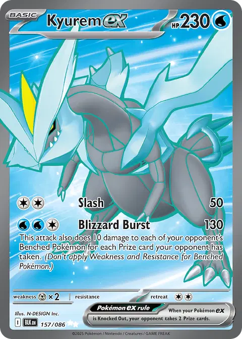 Kyurem ex, Black Bolt 157/086
