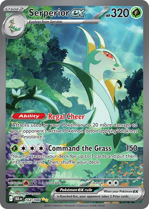 Serperior ex, Black Bolt 164/086