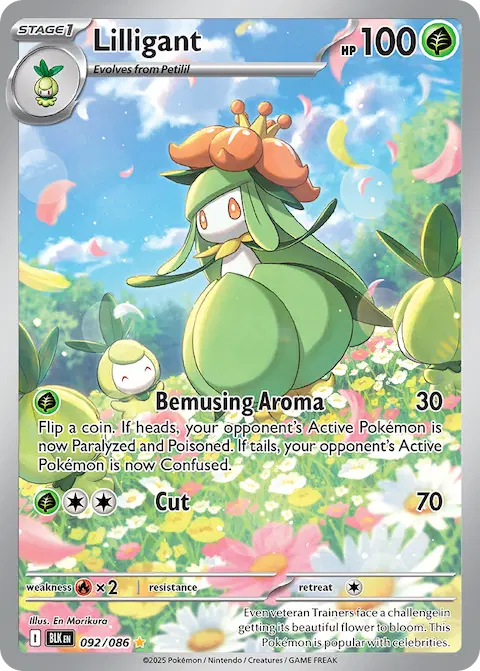 Lilligant, Black Bolt 092/086